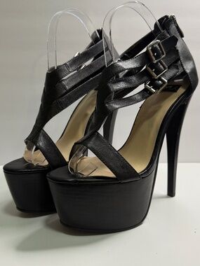 NYLA Josiah 6.25" heels- BLACK